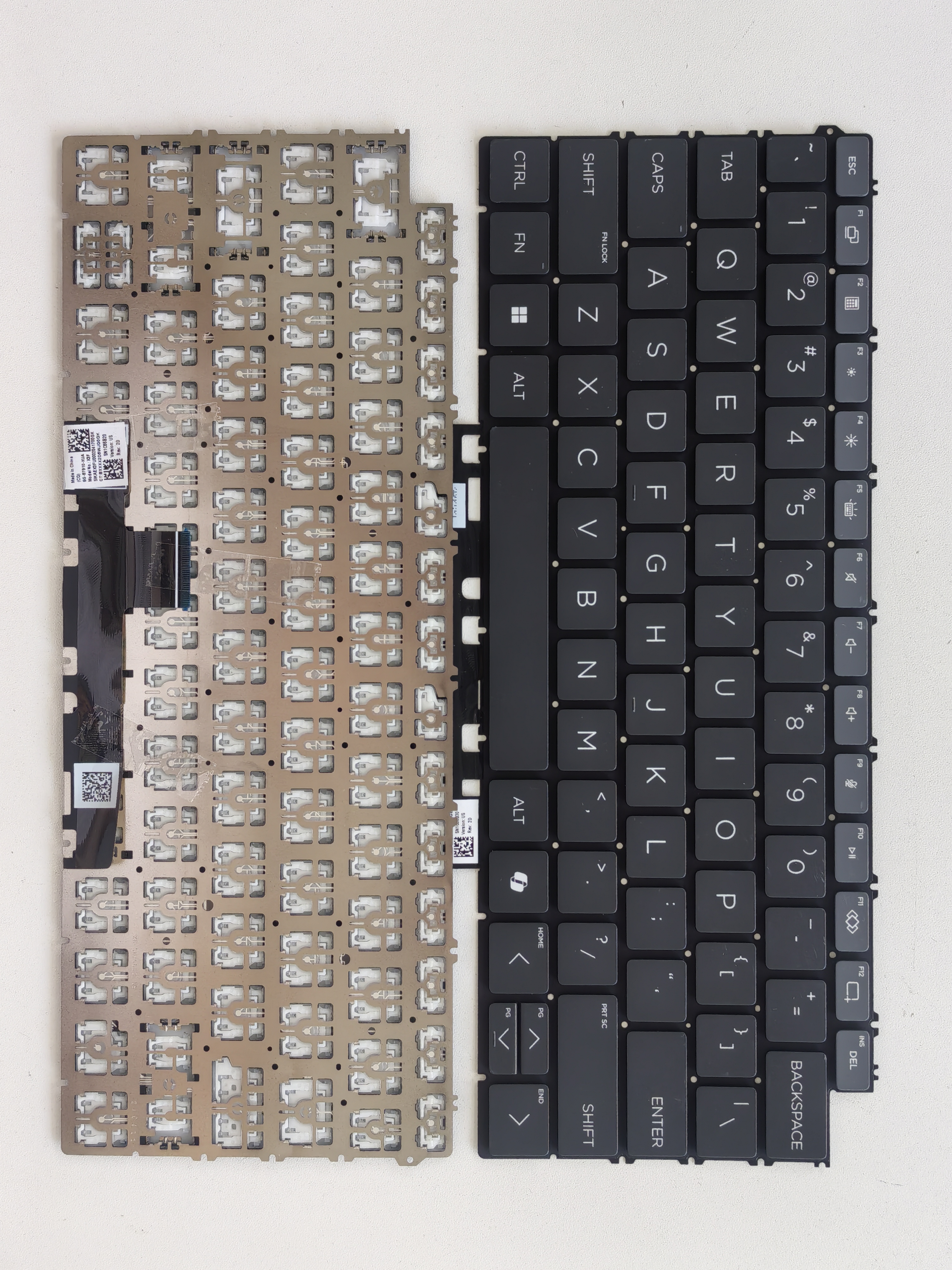 Picture of New Replacement Laptop Keyboard For HP OmniBook Ultra 14-FD Ultra Flip 14-FH AI key translucent BLACK and GREY US Layout